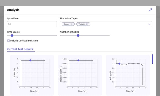 juliasim battery simulation software interface product four
