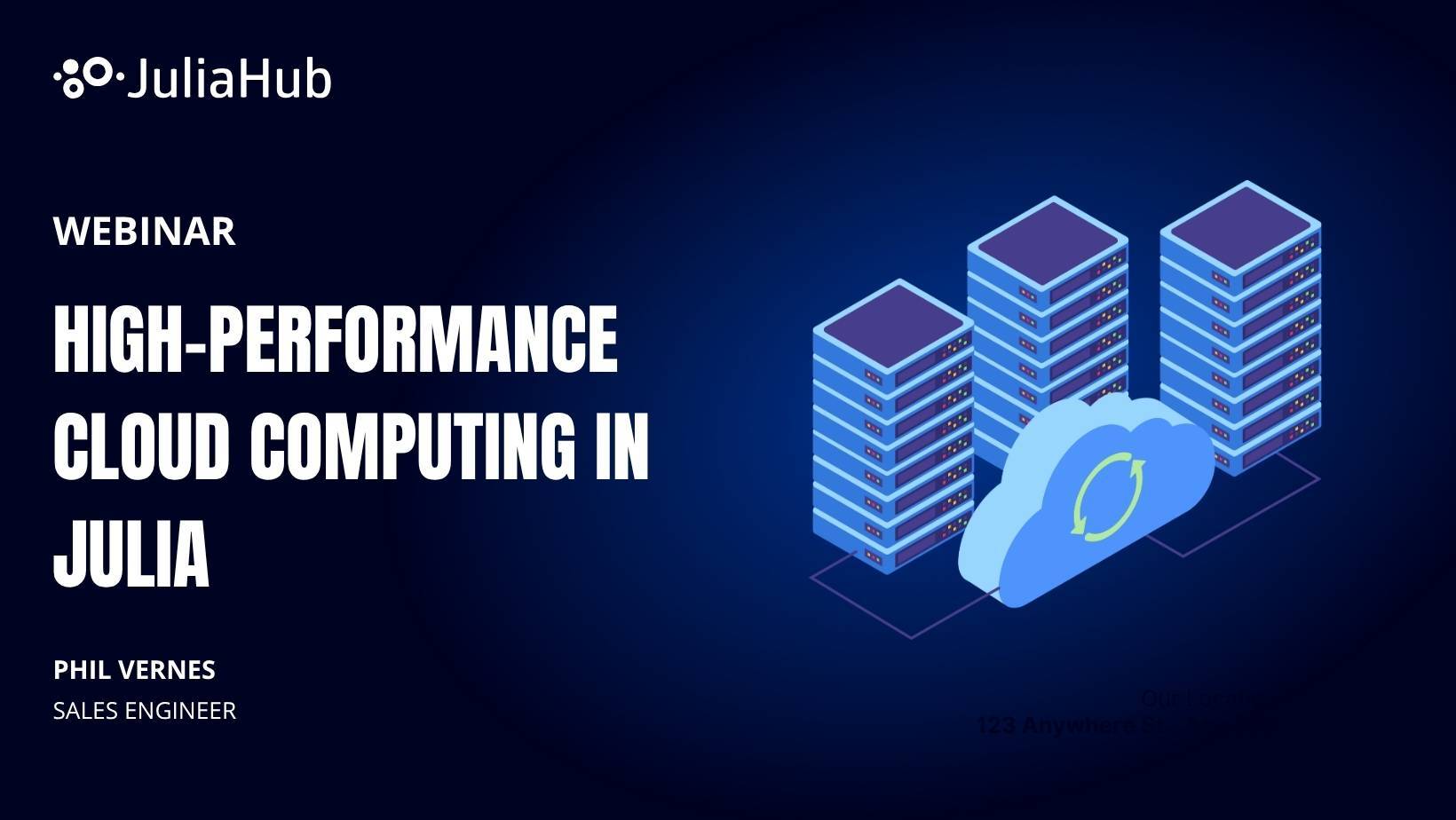 Webinar on deploying scalable Julia apps in the cloud with JuliaHub