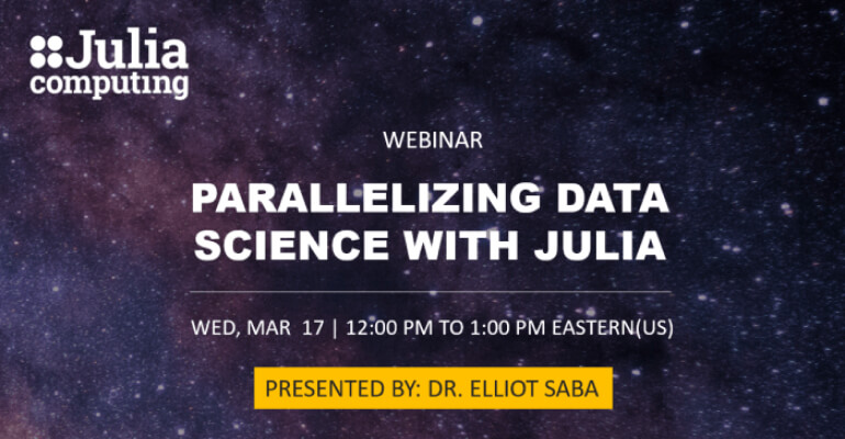 [Webinar] Parallelizing Data Science with Julia - JuliaHub