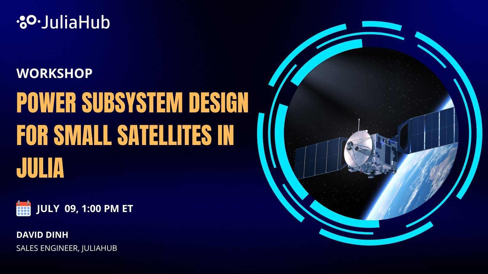Satellite power subsystem modeling using Julia open-source tools